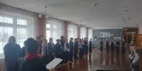 Cбор дружины, посвящённый Дню юного героя-антифашиста