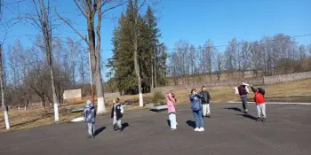 Первый день в лагере "Дружба"