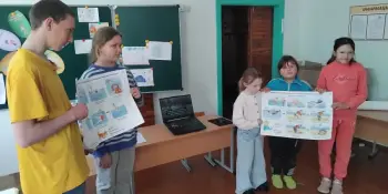 Второй день в нашем лагере "Дружба"