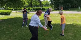 Второй день в лагере "Дружба" прошёл под девизом "Внимание – дети!".