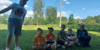 Третий день в лагере "Дружба": здоровье, творчество и любовь к Родине