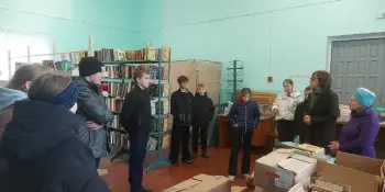 В школьной библиотеке ожили любимые герои книг